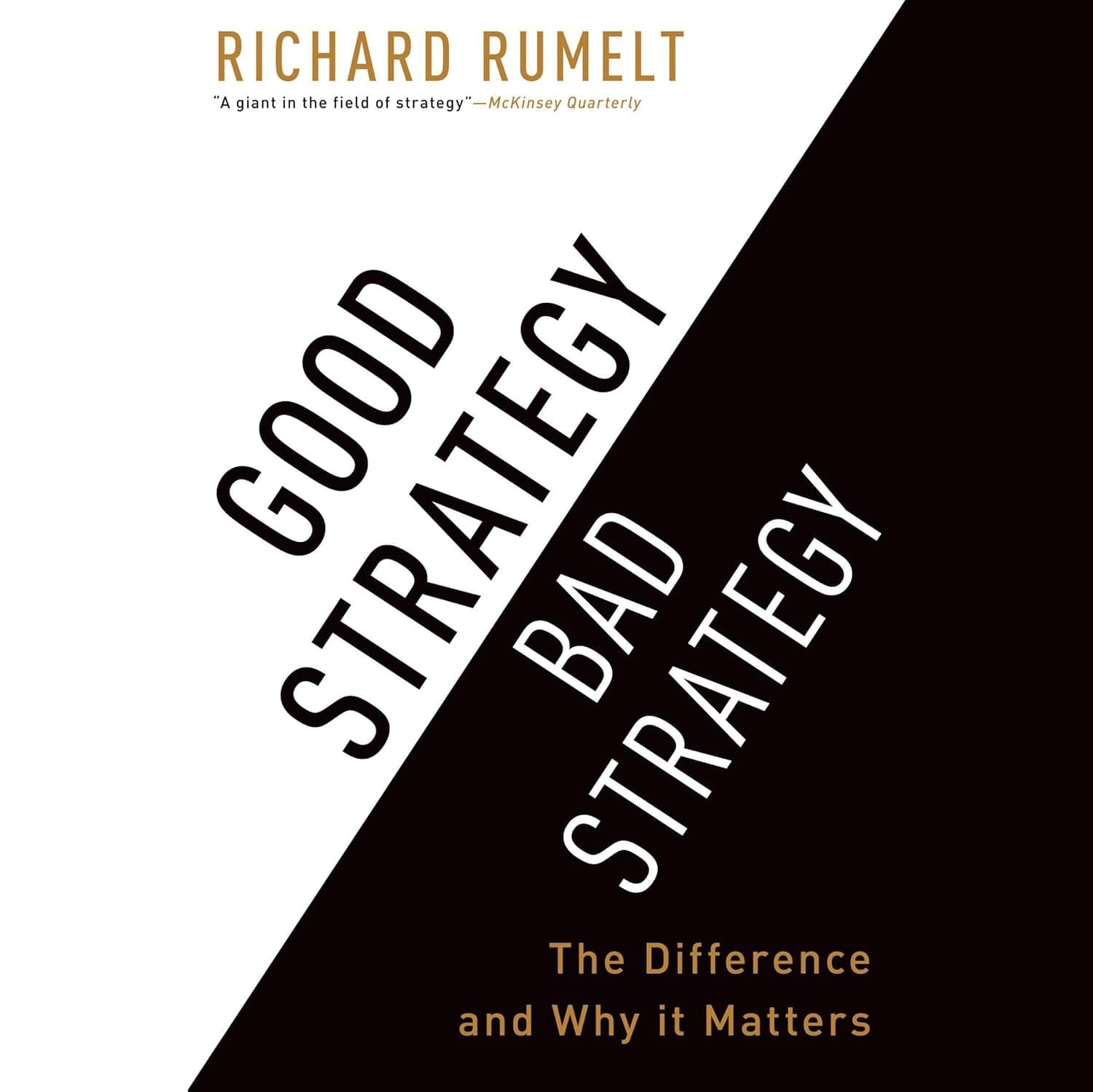 Good Strategy Bad Strategy book cover