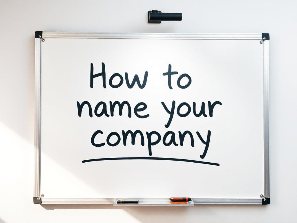 How to name your company